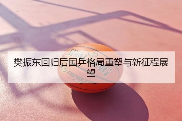 樊振东回归后国乒格局重塑与新征程展望