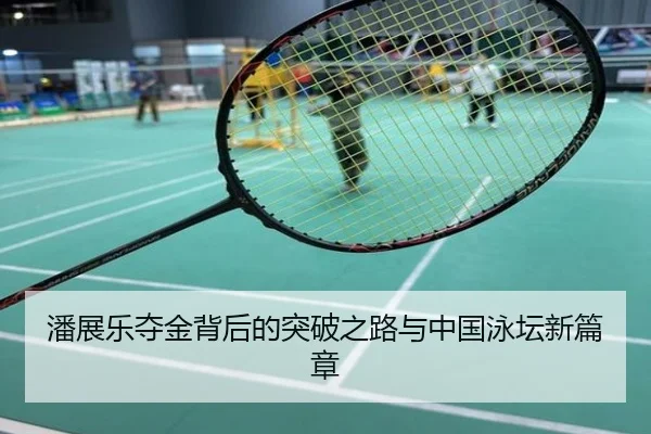 潘展乐夺金背后的突破之路与中国泳坛新篇章